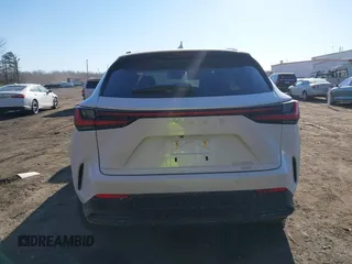 2025 Lexus NX with VIN JTJGGCEZ4S2023563, listed as a IAAI auction lot 41445692 with 210 mi miles. Bid and sale history available at carsss.com. Image 16.