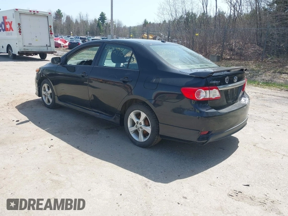 2012 Toyota Corolla L with VIN 2T1BU4EE4CC886407, listed as a IAAI auction lot 42142996 with 216,543 mi miles. Bid and sale history available at carsss.com. Image 3.