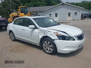 2010 Honda Accord EX-L z VIN 1HGCP2F80AA008145, wystawiony jako IAAI lot #42436858 z przebiegiem 162 739 mil mil oraz . Historia ofert i sprzedaży dostępna na DreamBid. Obrazek 1.