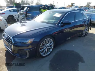 2019 Audi A6 Prestige with VIN WAUM2AF25KN021116, listed as a IAAI auction lot 41959018 with 57,742 mi miles. Bid and sale history available at carsss.com. Image 2.