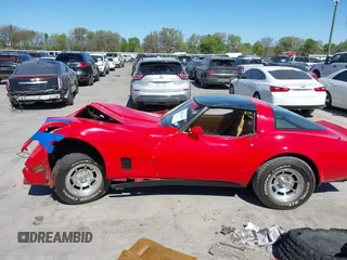 1981 Chevrolet Corvette with VIN 1G1AY8768B5105437, listed as a IAAI auction lot 41842131 with 41,275 mi miles. Bid and sale history available at carsss.com. Image 14.