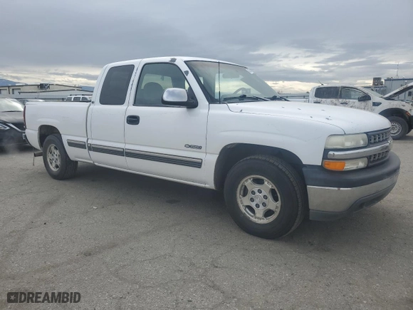 1999 Chevrolet Silverado 1500 LS with VIN 2GCEC19W6X1236726, listed as a Copart auction lot 48335755 with 180,111 mi miles and Salvage Title. Bid and sale history available at carsss.com. Image 4.