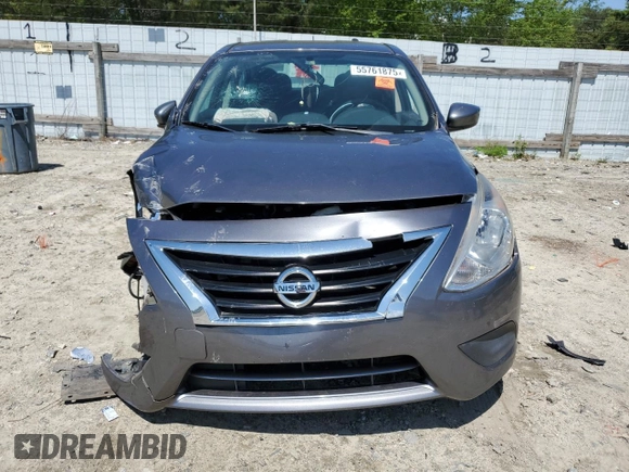 2016 Nissan Versa SV with VIN 3N1CN7AP4GL834761, listed as a Copart auction lot 55761875 with 127,869 mi miles and Salvage title. Bid and sale history available at DreamBid. Image 5.