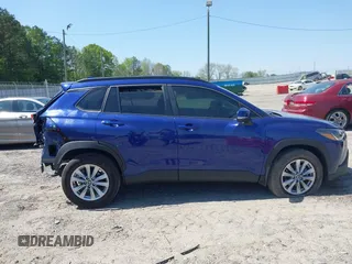 2023 Toyota Corolla Cross LE with VIN 7MUCAAAG8PV065431, listed as a IAAI auction lot 42031958 with 25,000 mi miles and . Bid and sale history available at DreamBid. Image 14.