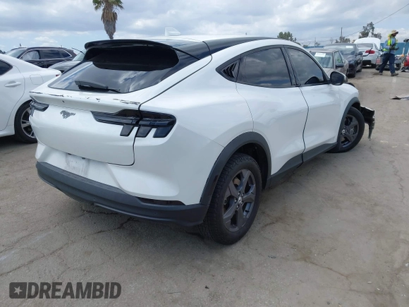 2022 Ford Mustang Mach-E Select with VIN 3FMTK1RM9NMA28589, listed as a IAAI auction lot 42259329 with Not provided miles and . Bid and sale history available at DreamBid. Image 4.