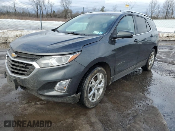 2018 Chevrolet Equinox LT with VIN 2GNAXTEX4J6248677, listed as a Copart auction lot 47182915 with 116,211 mi miles and Salvage Title. Bid and sale history available at carsss.com. Image 1.