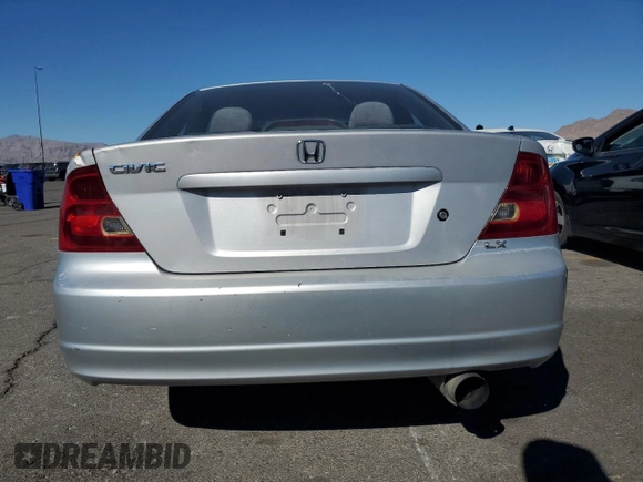2003 Honda Civic LX with VIN 1HGEM21513L081210, listed as a Copart auction lot 44827515 with 128,045 mi miles and Clean Title. Bid and sale history available at DreamBid. Image 6.
