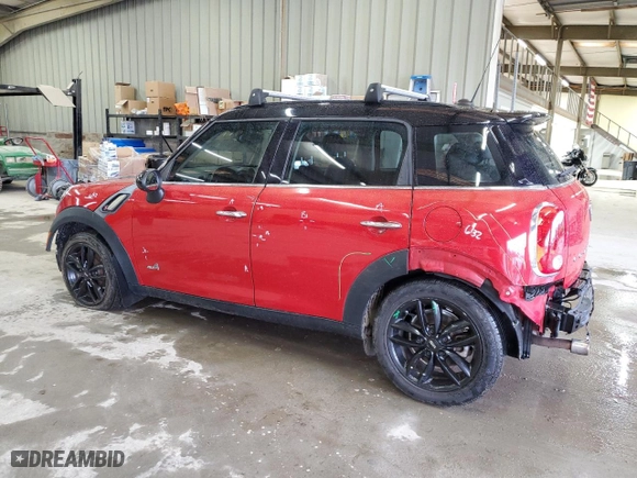 2013 MINI Cooper Countryman S ALL4 with VIN WMWZC5C52DWP34156, listed as a Copart auction lot 44777945 with 163,880 mi miles and Salvage Title. Bid and sale history available at carsss.com. Image 2.