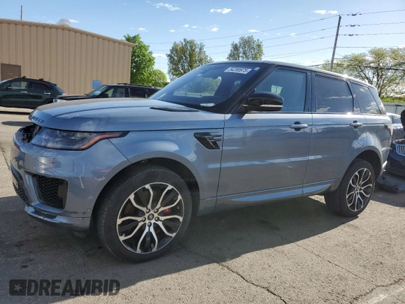 2019 Land Rover Range Rover Sport Dynamic with VIN SALWR2RE4KA821179, listed as a Copart auction lot 54288975 with 64,952 mi miles and Salvage title. Bid and sale history available at DreamBid. Image 1.