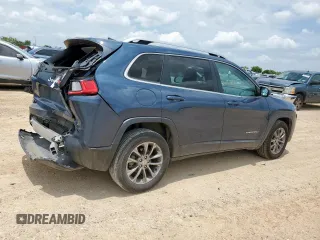 2019 Jeep Cherokee Latitude Plus z VIN 1C4PJLLB5KD383813, wystawiony jako Copart lot #59374655 z przebiegiem 45 506 mil mil oraz Szkoda całkowita • Salvage title. Historia ofert i sprzedaży dostępna na DreamBid. Obrazek 3.