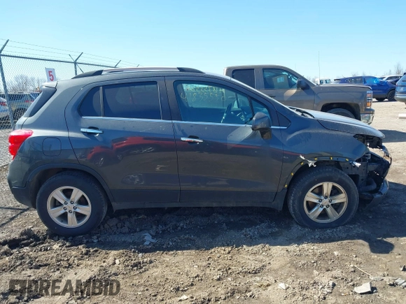 2018 Chevrolet Trax LT with VIN KL7CJPSB9JB644343, listed as a IAAI auction lot 41835550 with 168,296 mi miles. Bid and sale history available at carsss.com. Image 14.