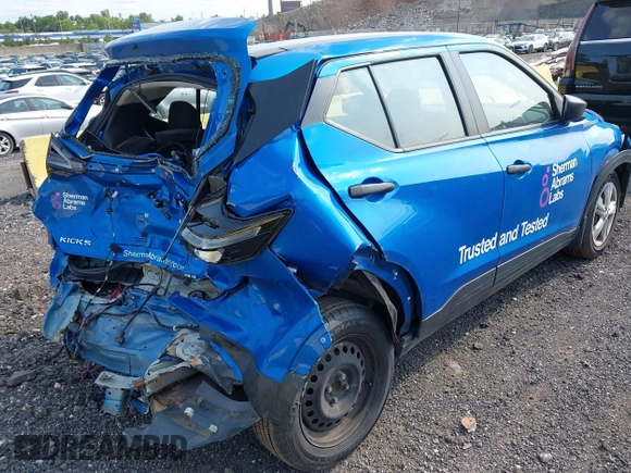 2023 Nissan Kicks S z VIN 3N1CP5BV9PL568018, wystawiony jako IAAI lot #42382781 z przebiegiem 83 069 mil mil oraz . Historia ofert i sprzedaży dostępna na DreamBid. Obrazek 18.
