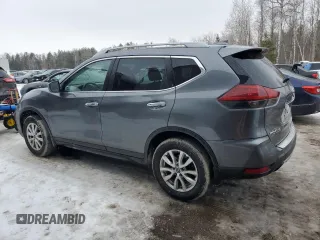 2019 Nissan Rogue S with VIN 5N1AT2MV8KC740020, listed as a Copart auction lot 45172755 with 82,736 mi miles and Clean Title. Bid and sale history available at carsss.com. Image 2.