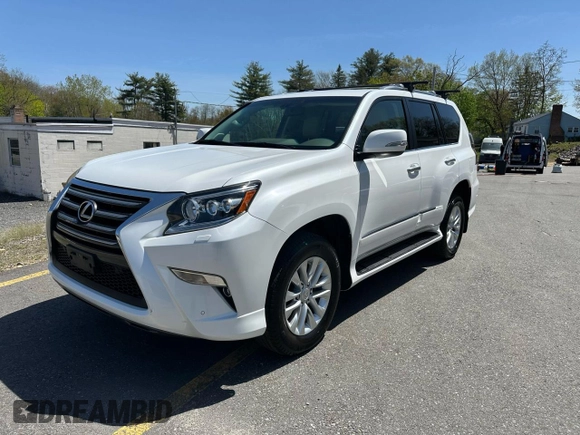2014 Lexus GX 460 with VIN JTJBM7FX9E5088662, listed as a Copart auction lot 55644145 with 157,598 mi miles and Clean Title. Bid and sale history available at DreamBid. Image 1.