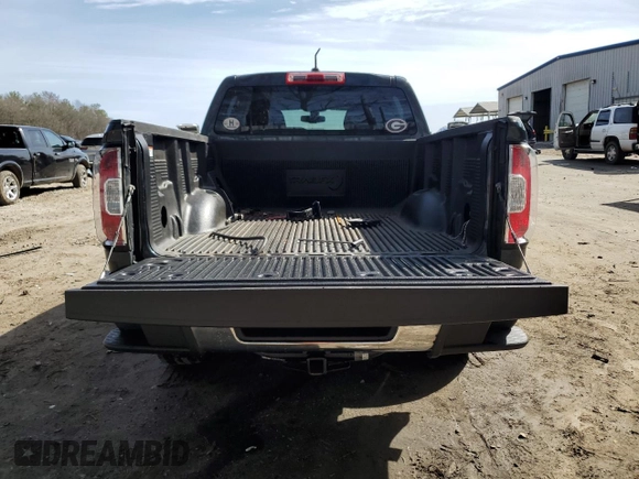 2017 GMC Canyon 2WD with VIN 1GTG5BEA7H1246305, listed as a Copart auction lot 46654165 with 105,915 mi miles and Salvage Title. Bid and sale history available at carsss.com. Image 6.