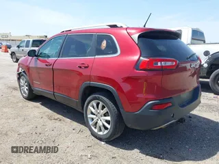 2015 Jeep Cherokee Limited with VIN 1C4PJLDB2FW535796, listed as a IAAI auction lot 42034168 with 151,954 mi miles and . Bid and sale history available at DreamBid. Image 3.