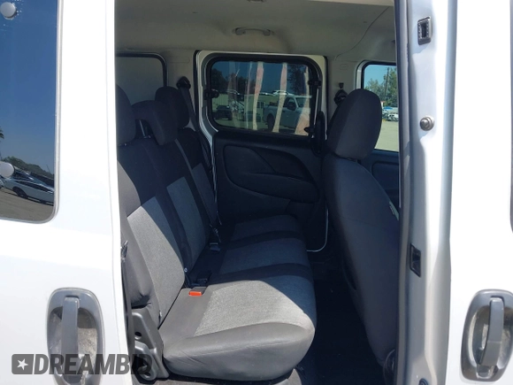 2021 Ram ProMaster City Cargo Tradesman SLT with VIN ZFBHRFBB6M6T38499, listed as a IAAI auction lot 42190007 with 73,186 mi miles. Bid and sale history available at carsss.com. Image 8.