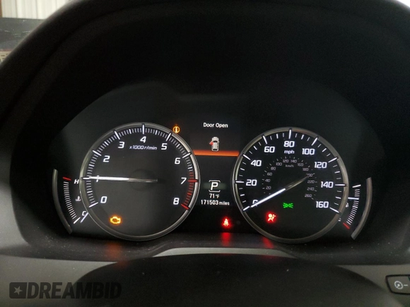 2014 Acura MDX with VIN 5FRYD4H28EB021500, listed as a Copart auction lot 51742015 with 171,503 mi miles and Salvage Title. Bid and sale history available at carsss.com. Image 9.