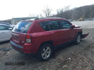 2014 Jeep Compass Latitude with VIN 1C4NJDEB3ED846496, listed as a IAAI auction lot 41892963 with 111,914 mi miles. Bid and sale history available at carsss.com. Image 4.