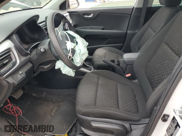 2022 Kia Rio S with VIN 3KPA24AD0NE478831, listed as a Copart auction lot 51078825 with 60,309 mi miles and Salvage Title. Bid and sale history available at carsss.com. Image 7.