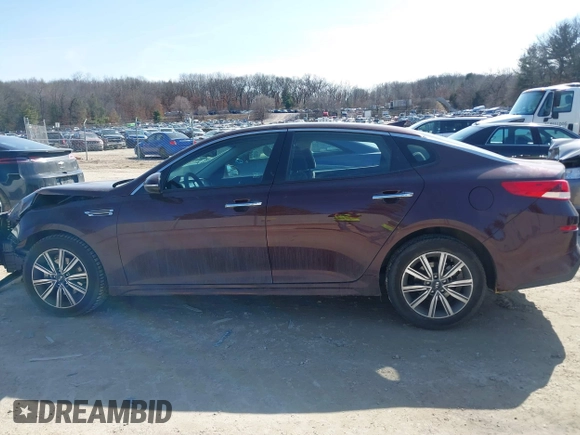 2019 Kia Optima LX with VIN 5XXGT4L3XKG369534, listed as a IAAI auction lot 41768690 with 63,905 mi miles. Bid and sale history available at carsss.com. Image 14.