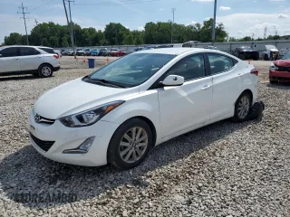2016 Hyundai Elantra SE with VIN 5NPDH4AE3GH719865, listed as a Copart auction lot 61573335 with 124,012 mi miles and Salvage title. Bid and sale history available at DreamBid. Image 1.