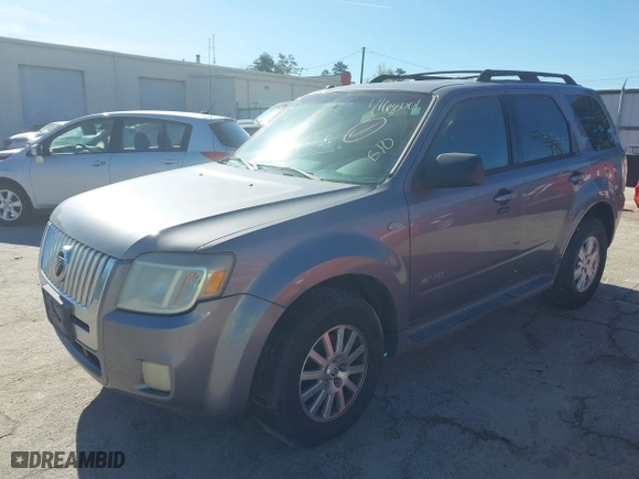 2008 Mercury Mariner with VIN 4M2CU81178KJ06737, listed as a IAAI auction lot 41638001 with 143,895 mi miles. Bid and sale history available at carsss.com. Image 2.