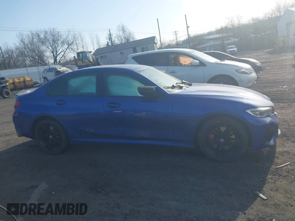 2021 BMW 3 Series M340i xDrive with VIN 3MW5U9J08M8B91253, listed as a IAAI auction lot 41771376 with 88,978 mi miles. Bid and sale history available at carsss.com. Image 13.