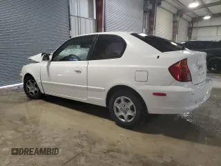 2005 Hyundai Accent GLS with VIN KMHCG35C55U346571, listed as a Copart auction lot 81104844 with 0 mi miles and Salvage Title. Bid and sale history available at carsss.com. Image 2.
