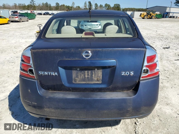2007 Nissan Sentra 2.0 with VIN 3N1AB61E27L640593, listed as a Copart auction lot 46611495 with 118,167 mi miles and Clean Title. Bid and sale history available at DreamBid. Image 6.