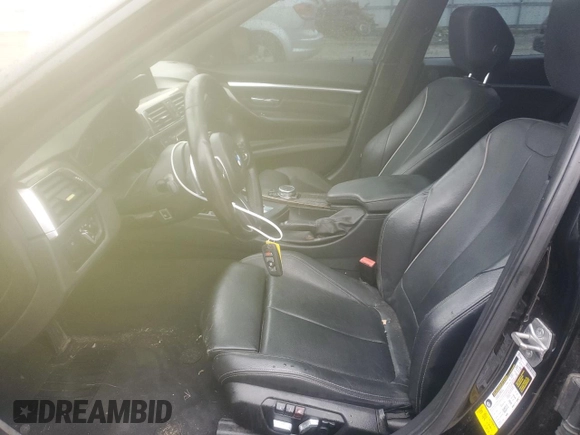 2017 BMW 3 Series 340i with VIN WBA8B3G34HNU35808, listed as a Copart auction lot 83197504 with 133,232 mi miles and Salvage Title. Bid and sale history available at DreamBid. Image 7.
