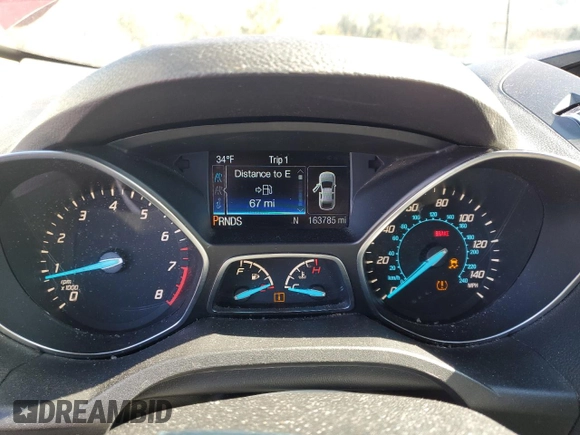 2016 Ford Escape SE with VIN 1FMCU0G75GUC45136, listed as a Copart auction lot 88228955 with 163,785 mi miles and Salvage Title. Bid and sale history available at carsss.com. Image 9.
