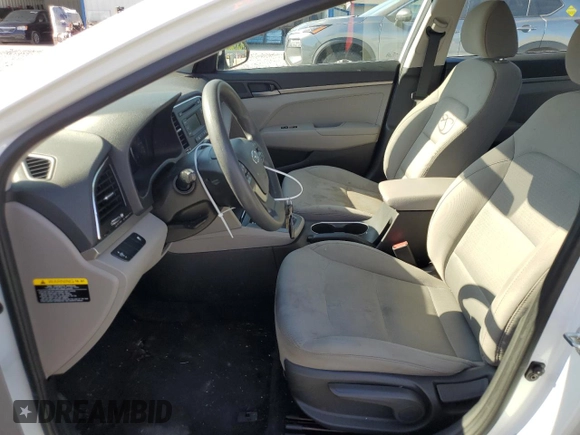 2017 Hyundai Elantra SE with VIN 5NPD74LF5HH174715, listed as a Copart auction lot 56052045 with 184,036 mi miles and Clean Title. Bid and sale history available at DreamBid. Image 7.