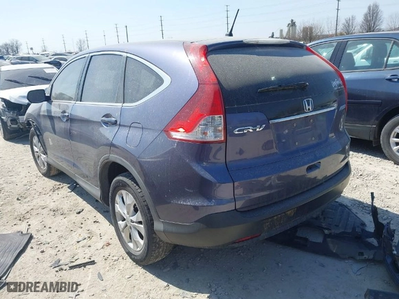 2013 Honda CR-V EX with VIN 2HKRM4H54DH655354, listed as a IAAI auction lot 41775038 with 251,963 mi miles. Bid and sale history available at carsss.com. Image 3.