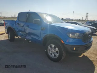 2022 Ford Ranger XL with VIN 1FTER4EH1NLD03330, listed as a Copart auction lot 52520315 with 26,574 mi miles and Salvage title. Bid and sale history available at DreamBid. Image 4.