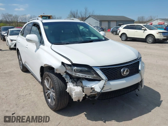 2015 Lexus RX 350 with VIN 2T2BK1BA3FC292235, listed as a IAAI auction lot 42104683 with 139,162 mi miles and . Bid and sale history available at DreamBid. Image 1.
