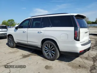 2021 Cadillac Escalade Sport Platinum with VIN 1GYS3GKLXMR378824, listed as a Copart auction lot 55270325 with 77,986 mi miles and Clean title. Bid and sale history available at DreamBid. Image 2.
