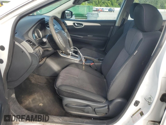 2014 Nissan Sentra SV with VIN 3N1AB7AP9EY334854, listed as a Copart auction lot 63111585 with 89,328 mi miles and Salvage title. Bid and sale history available at DreamBid. Image 7.