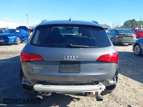 2013 Audi Q5 Premium Plus with VIN WA1LFBFP5DA041388, listed as a IAAI auction lot 41218589 with 82,258 mi miles. Bid and sale history available at carsss.com. Image 17.