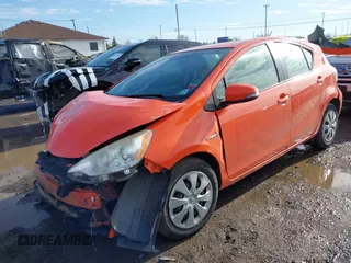 2012 Toyota Prius One with VIN JTDKDTB38C1003880, listed as a IAAI auction lot 41721852 with 212,721 mi miles. Bid and sale history available at carsss.com. Image 2.