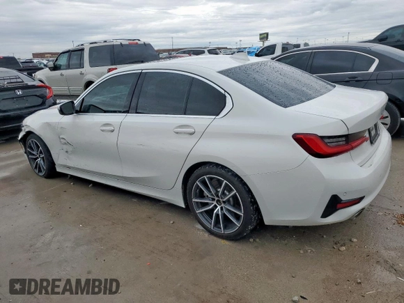 2020 BMW 3 Series 330i с VIN 3MW5R1J01L8B12670, выставлен на аукционе Copart как лот 50542235 с пробегом 38 530 миль миль и Списание • Salvage title. История ставок и продаж доступна на DreamBid. Изображение 2.
