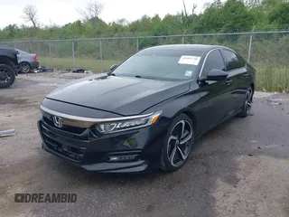 2019 Honda Accord Sport with VIN 1HGCV1F30KA012802, listed as a IAAI auction lot 41903148 with 144,883 mi miles and . Bid and sale history available at DreamBid. Image 2.