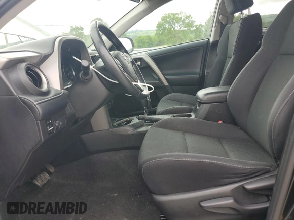 2018 Toyota RAV4 XLE with VIN 2T3WFREV4JW429334, listed as a Copart auction lot 56934855 with 117,761 mi miles and Salvage title. Bid and sale history available at DreamBid. Image 7.
