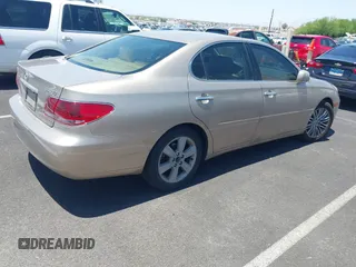 2005 Lexus ES 350 with VIN JTHBA30G655132015, listed as a IAAI auction lot 42712017 with Not provided miles and . Bid and sale history available at DreamBid. Image 4.