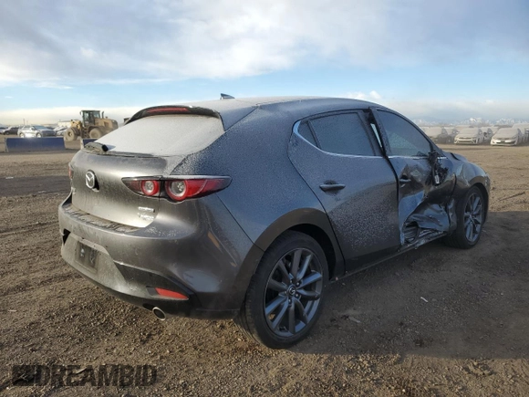 2019 Mazda Mazda3 Hatchback w/Preferred Pkg with VIN JM1BPBMM2K1136432, listed as a Copart auction lot 84219734 with 24,767 mi miles and Salvage Title. Bid and sale history available at carsss.com. Image 3.