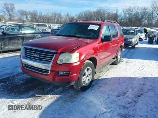 2007 Ford Explorer XLT with VIN 1FMEU73897UA49409, listed as a IAAI auction lot 41236916 with 165,291 mi miles. Bid and sale history available at carsss.com. Image 2.