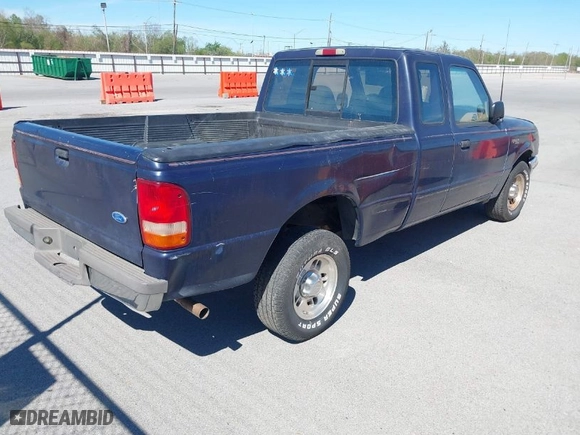 1996 Ford Ranger XL with VIN 1FTCR14U0TPB14713, listed as a IAAI auction lot 41836406 with 154,134 mi miles. Bid and sale history available at carsss.com. Image 4.