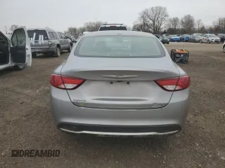 2015 Chrysler 200 Limited with VIN 1C3CCCAB3FN599112, listed as a Copart auction lot 51808565 with 143,538 mi miles and Salvage Title. Bid and sale history available at carsss.com. Image 6.