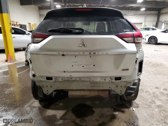 2022 Mitsubishi Eclipse Cross LE with VIN JA4ATVAA7NZ004169, listed as a Copart auction lot 44145715 with 90,957 mi miles and Salvage Title. Bid and sale history available at carsss.com. Image 6.