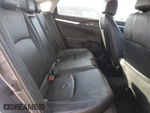 2017 Honda Civic EX-L with VIN 19XFC1F76HE015083, listed as a Copart auction lot 49513045 with 102,827 mi miles and Salvage title. Bid and sale history available at DreamBid. Image 10.